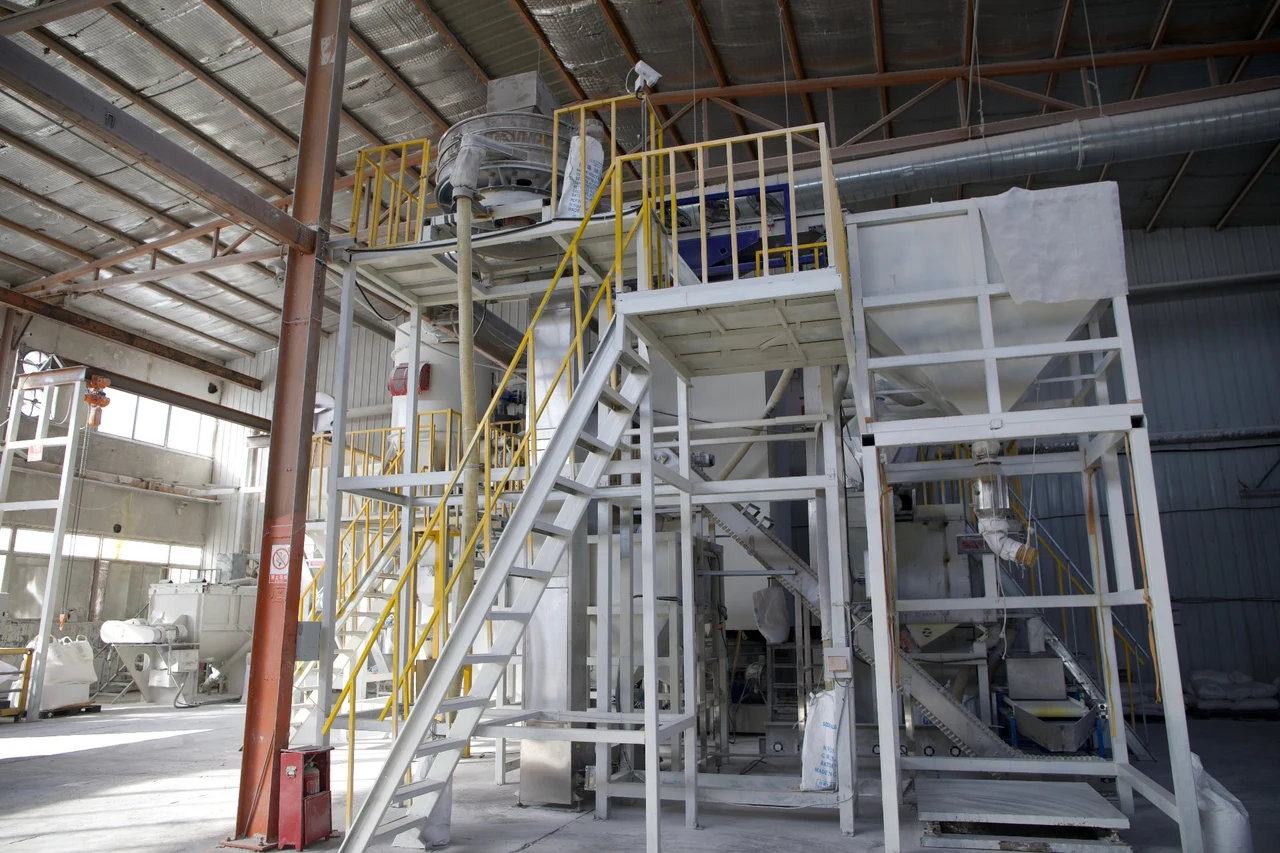 Inside the Green Paws production facility, Qingdao, China.
