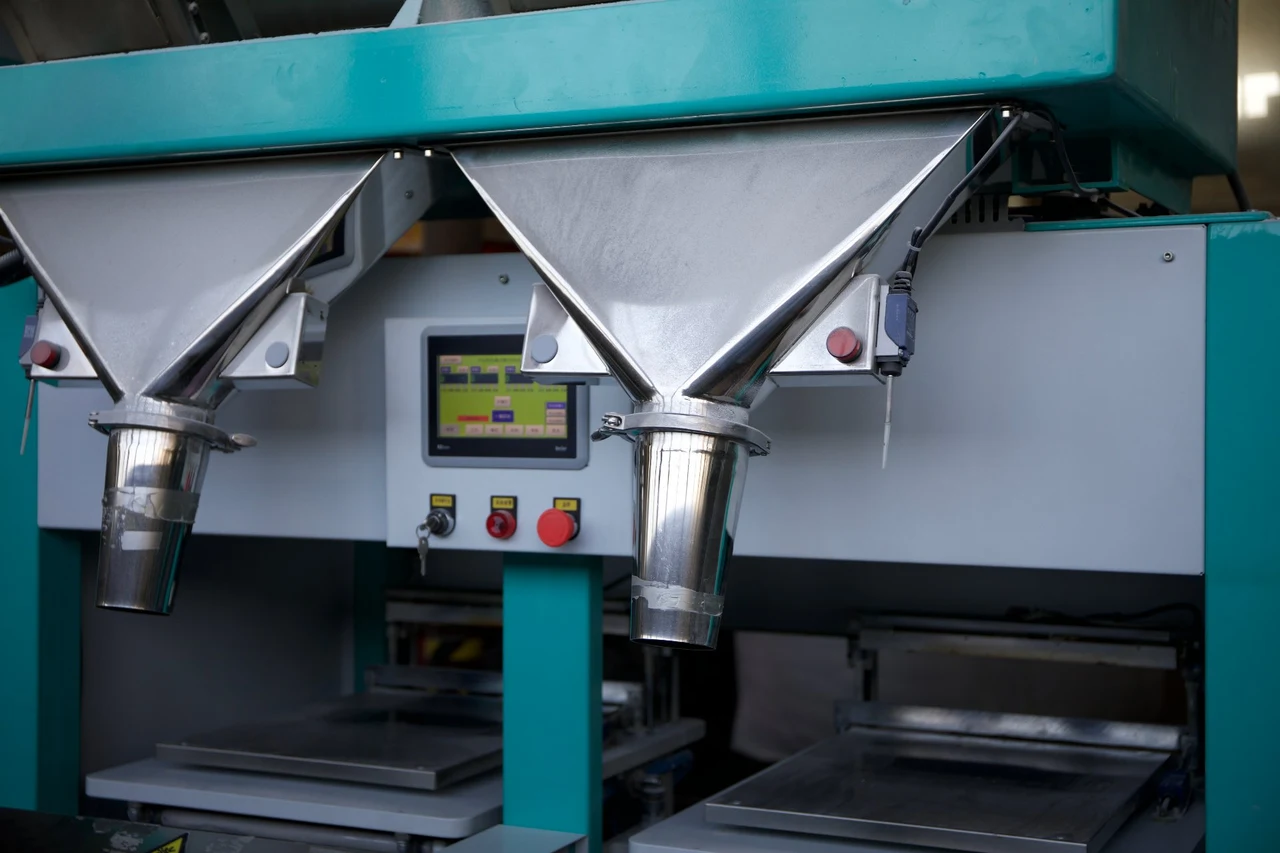 Inside the Green Paws production facility, Qingdao, China.