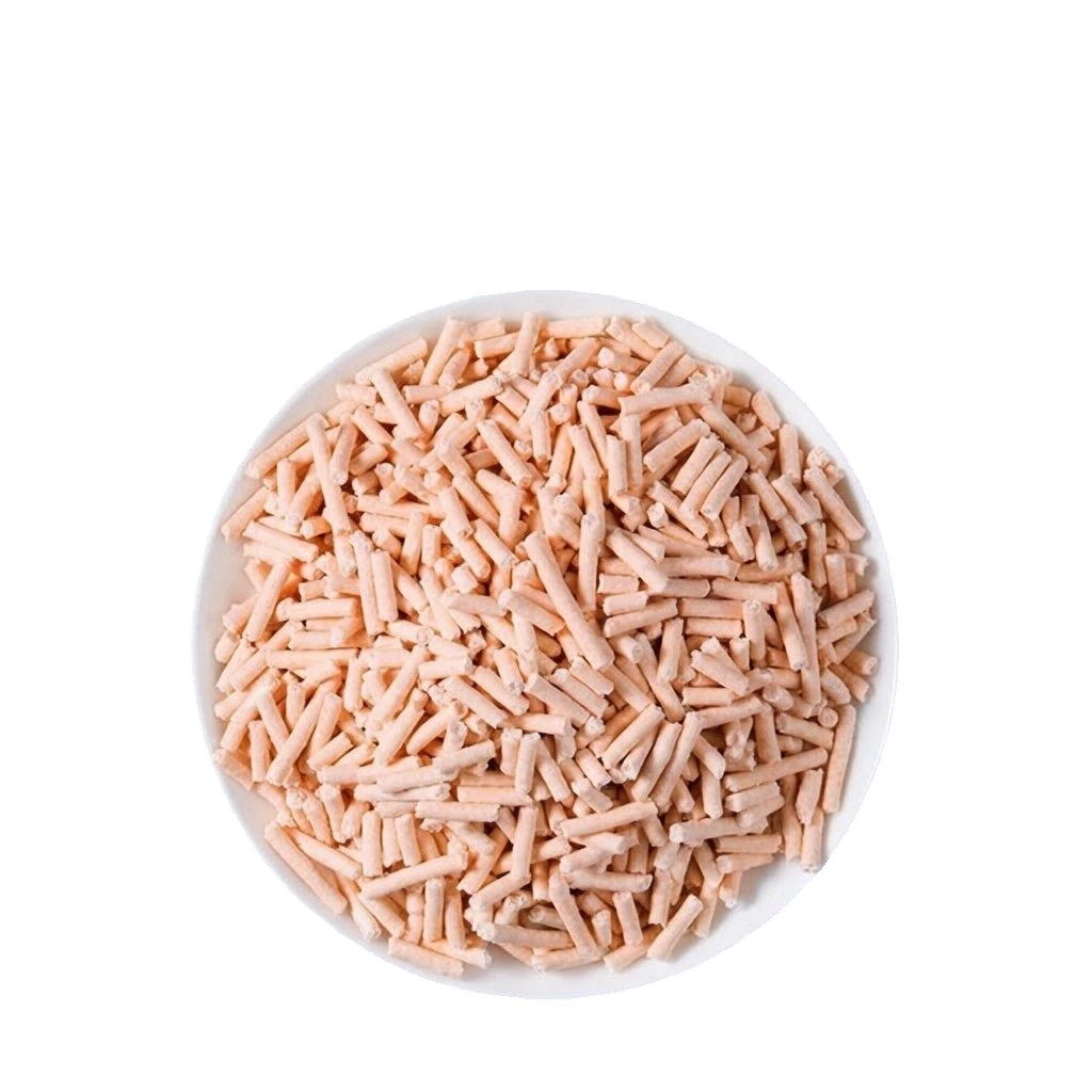 Peach Tofu Cat Litter
